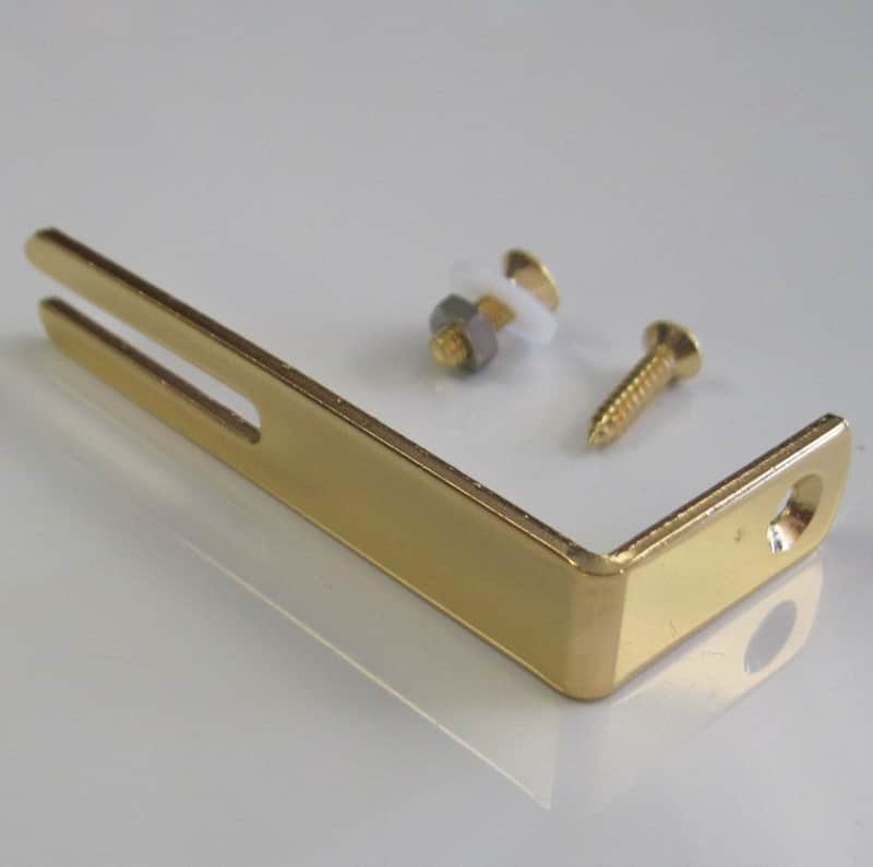 Gretsch Pickguard Bracket Kit Solid Body Gold 0060876000 image 1