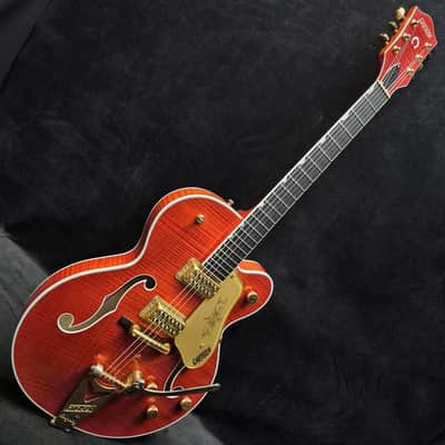 2018 Gretsch G6120TFM Players Edition Nashville with String-Thru Bigsby & OHSC image 10