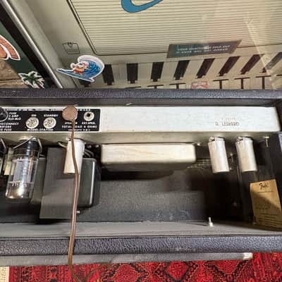 Fender Bassman 100 2-Channel 100-Watt Guitar Amp Head 1972 - 1976 - Silverface image 9