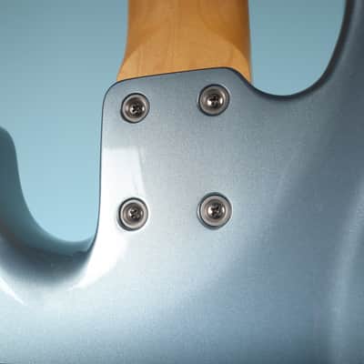 Mike Lull M5V Jazz Electric Bass 5 String Lake Placid Blue with Case image 19