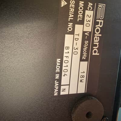 Roland TD-30K V-Drum Kit with Mesh Pads 2010s - Black image 12