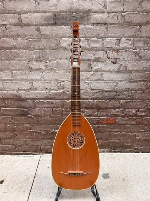 Vintage Unbranded 6-String Oud-Guitar Hybrid – Used / Project Condition image 1