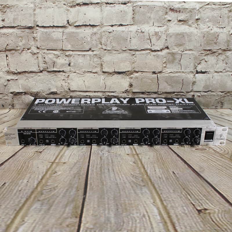 Behringer Powerplay Pro-XL HA4700 4-Channel Headphone Amplifier image 1