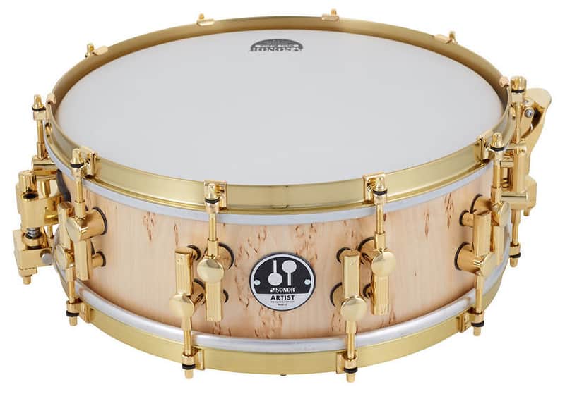 Sonor 14x5 Artist Scandinavian Birch Snare Drum | Made in Germany Worldwide Ship | Authorized Dealer image 1