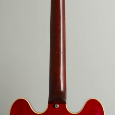 Epiphone Sheraton E212T Arch Top Semi-Hollow Body Electric Guitar (1962), ser. #91718, original grey hard shell case. image 9