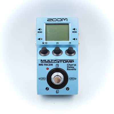 Zoom MS-70CDR Chorus / Delay / Reverb With Original Box Multi Guitar Effect Pedal 002840 image 2