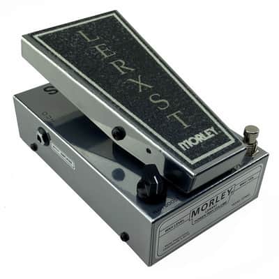 Lerxst ATWAS All The World’s A Stage Wah / Volume Pedal w/ Hand-Signed Backstage Laminate - Chrome image 2