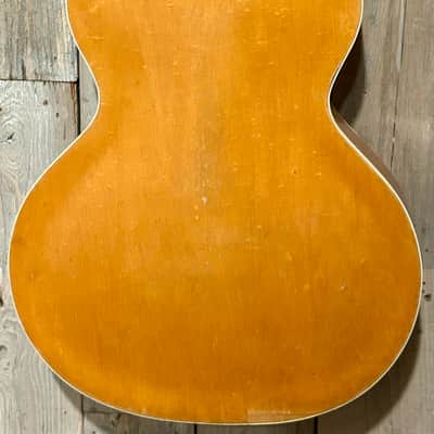 1950's Epiphone Century E422 Hollowbody Natural Blonde Arch Top Jazz Box, Pro Setup & Ships Fast ! image 11