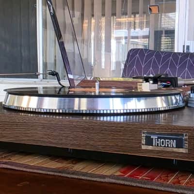 VINTAGE THORN RESTORED TURNTABLE/33/45 SPEED/CHROME EDITION image 4