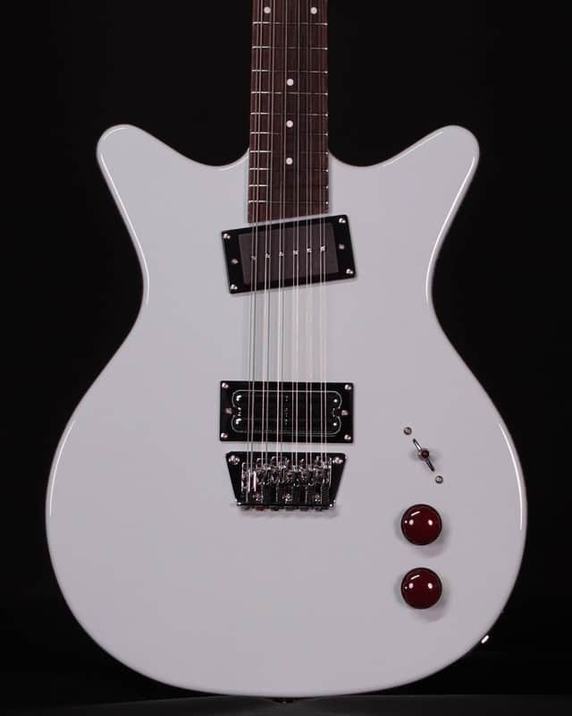 Danelectro Dan O. Mano Electric Guitar, Silver image 1