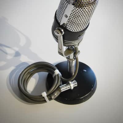 Calrad 500C Microphone Desk Mic with stand Circa-1960s-Chrome & Black` image 17