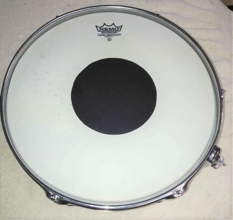 Crown Snare 6 lug 14" x 5 1/2" 1960's Sparkle Red image 1