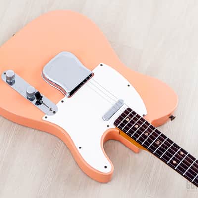 1960 Fender Telecaster Pre-CBS Vintage Guitar Slab Board Tahitian Coral w/ Case image 8