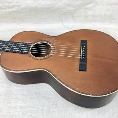 Vintage 1930's Lyon & Healy or Regal Supertone  Acoustic Parlor Guitar Needs TLC & Repair image 7
