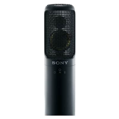 Sony Media C-100 Series Uni-Directional, Dual capsule, Two-Way High Resolution Condenser Microphone for Vocal and Musical Instruments Recording image 3