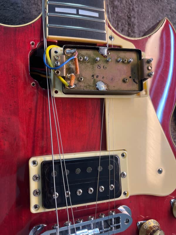 1981 Yamaha SG-800 - Translucent Red - Made in Japan - Pro | Reverb