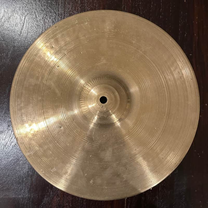 Zildjian 13" A. Zildjian '60s Stamp Cymbal 1960s - 1000 g -Traditional image 1
