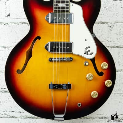 2000s Epiphone Peerless Casino Sunburst w/ Epi HSC (Professional Headstock Repair) image 1