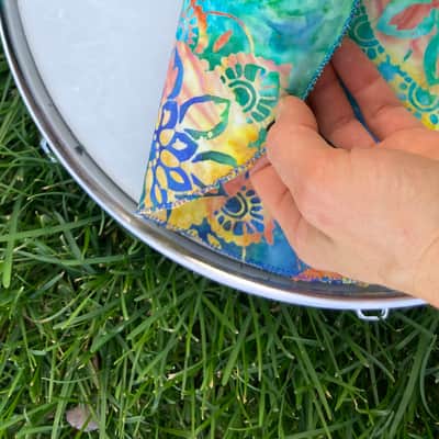 12" Drum Bunny single layer cloth dampener - funk cover - textile mute - compare to Drum Tortilla image 2