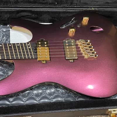 Ibanez SML721-RGC Axe Design Lab 2023 - Present - Rose Gold Chameleon image 5