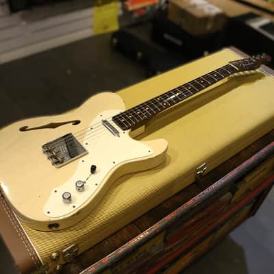 Fender Custom Shop '50s Limited Edition Telecaster Relic Thinline with Rosewood neck image 6