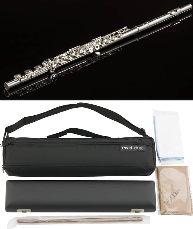 Pearl 765 Series Quantz Flute Silver Head B Footjoint, Offset G, Split E Mechanism | +2-Day | Worldwide Ship | Authorized Dealer