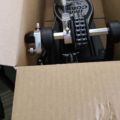 Tama HP600D Iron Cobra 600 Series Single Bass Drum Pedal 2010s - Black/Chrome image 7