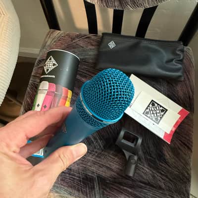 Telefunken M80 Custom Handheld Supercardioid Dynamic Microphone 2010s - Blue with Matching Grill image 3