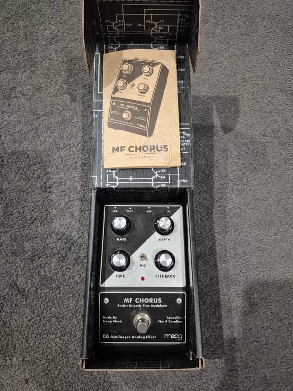 Moog Minifooger MF Chorus 2010s - Black image 1