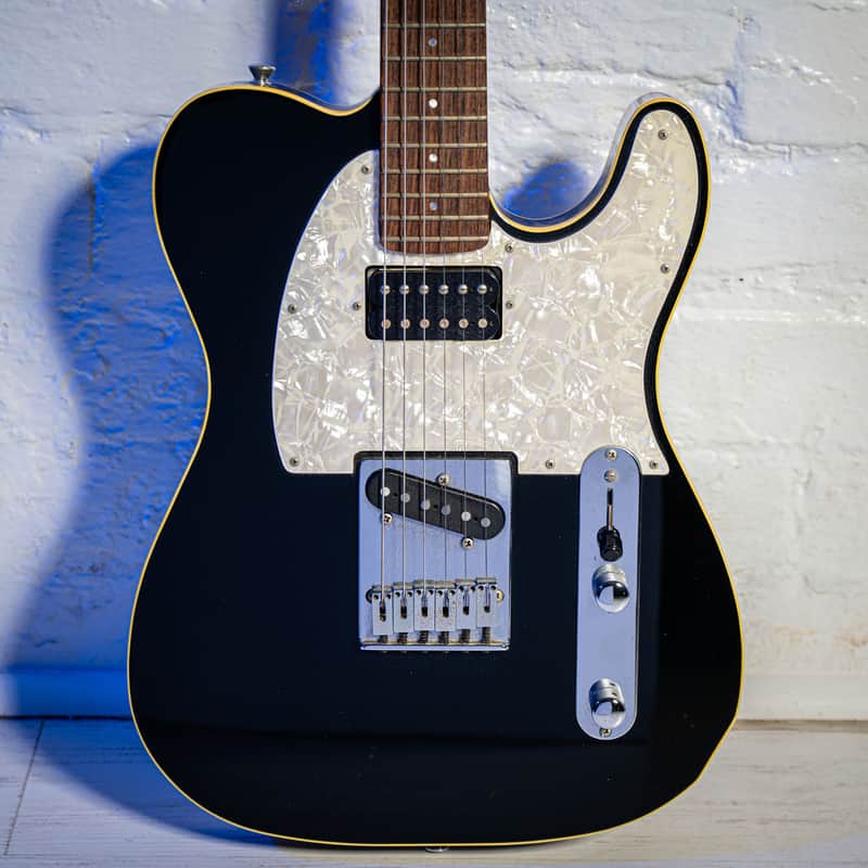 ESP Telecaster Ex Ron Wood THE ROLLING STONES Black 1993 image 1