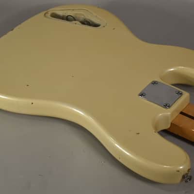1989 Squier II Precision Bass White MIK image 14
