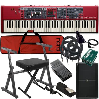 Nord Electro 7 73 Stage Keyboard COMPLETE STAGE BUNDLE [Pre-Order]