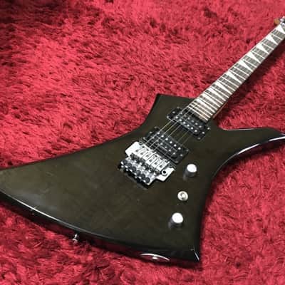 Grover Jackson KE.P-75-MBK Kelly Electric Guitar Black Transformation Guitar Used in Japan image 1