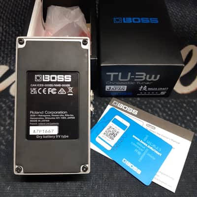 Boss TU-3W Chromatic Tuner Waza Craft DEC 2023 MIJ with BOX image 4