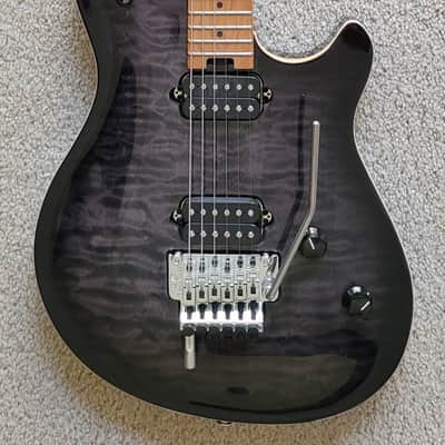 EVH Wolfgang Special QM Electric Guitar, Charcoal Burst, EVH Gig Bag image 2