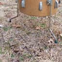 Ludwig No. 948 Classic 14x14" Floor Tom with Keystone Badge 1960 - 1968 - champagne sparkle