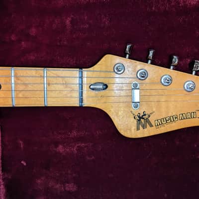 Music Man Sabre 1 1979 (pre-Ernie Ball)- 3 tone burst, all Original, except replaced knobs, ships in Hard Shell Case image 10