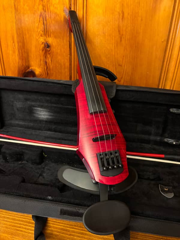 NS Design WAV 4 Electric Violin 2010s - Amber Burst image 1