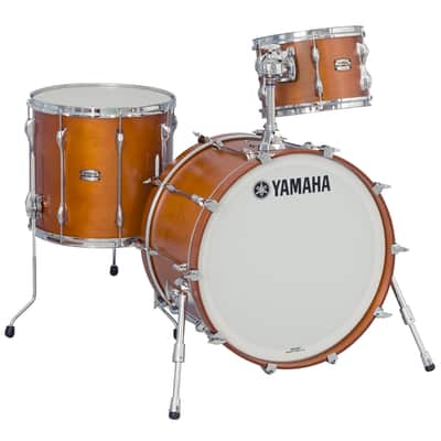 Yamaha RECORDING CUSTOM 3pc Drum Shell Set w/22x14 Bass, Real Wood Finish - In Stock! image 1