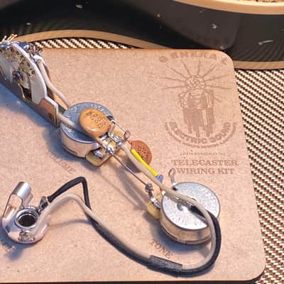 General Vintage Tone Telecaster Prewired harness electronics 1966 - 1970 True vintage NOS RMC capacitors 1 image 8