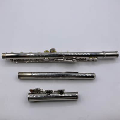Glory GFL-130 Closed Hole Student Flute Silver Plated With Hard Case image 5