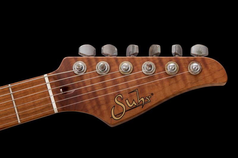 Suhr Classic S Antique SSS Custom Ltd Roasted Flamed Maple BK | Reverb