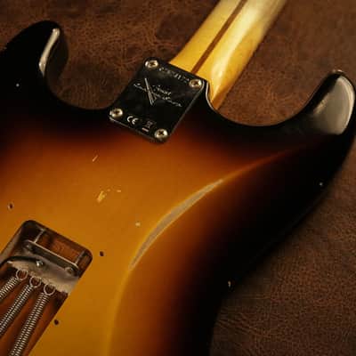Fender Custom Shop Ancho Poblano Stratocaster Relic in 2-tone Sunburst image 7