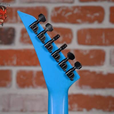 Jackson USA Custom Shop SL 2H FR Soloist Robin Egg Blue over 3-Tone Sunburst Nitro Tour Relic 2026 w/OHSC image 13