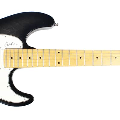 Godin Session SG MN Electric Guitar in Blackburst image 6