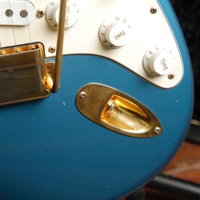 Fender Custom Shop 1960 Stratocaster Lake Placid Blue Electric Guitar 1996 Pre-Owned image 7
