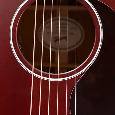 Gibson J-45 Special Dreadnought Acoustic/Electric Guitar - Satin Wine Red with Gig Bag image 11