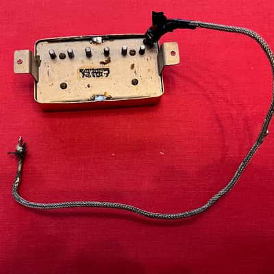 Vintage Gold Gibson Patent Number Sticker Pickup - 1960's/1970's? Post PAF - For Les Paul ,ES335, SG - REDUCED PRICE (as is) image 6
