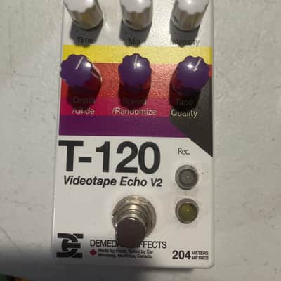 Demedash Effects T-120 Videotape Echo V2 2020 - White image 1