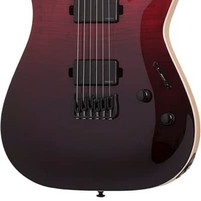 Schecter C-1 SLS Elite Blood Burst image 1